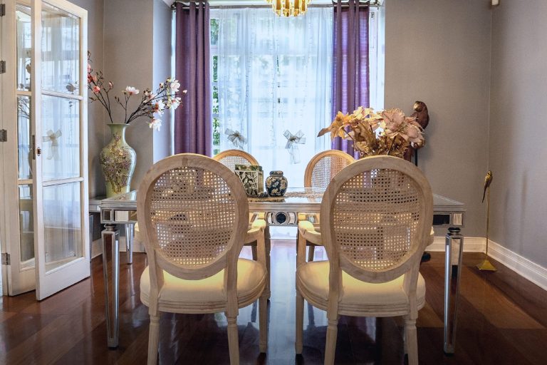 Comedor de la casa vendida en San Isidro