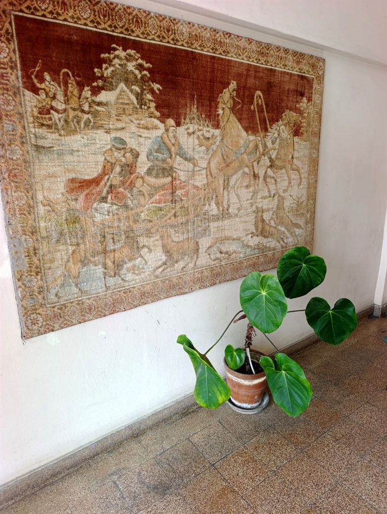 Hall de ingreso del edificio